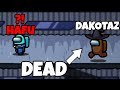 Dakotaz HAUNTS HAFU as a Ghost - SPOOKY Among Us Glitch