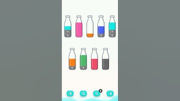 Water Sort Puzzle Mobile Game - Satisfying Color Sorting Mobile Gameplay 3 #shorts