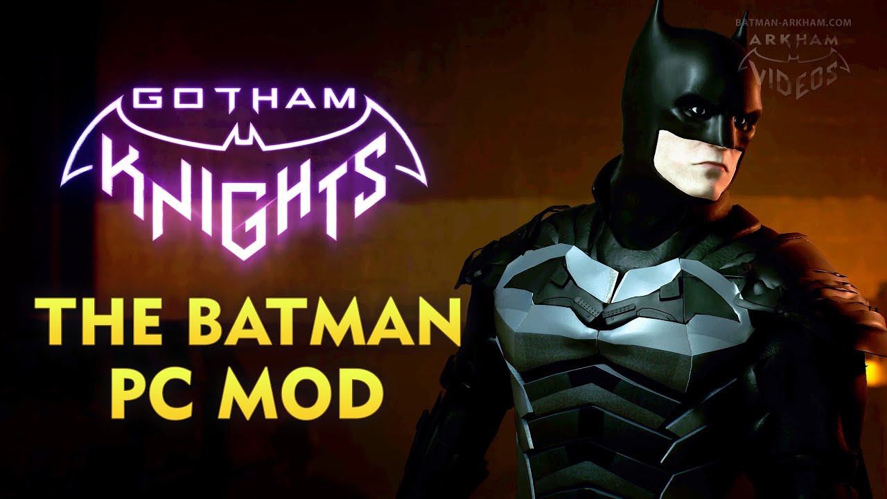 Batman: Arkham Knight - The Batman Movie Batsuit Skin MOD 