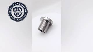 Premium Thread Adapter 1/2x28 to 5/8x24 Stainless Steel