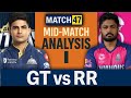 LIVE- RR vs GT | IPL 2025 | Rajasthan Royals vs Gujarat Titans | GT post 209