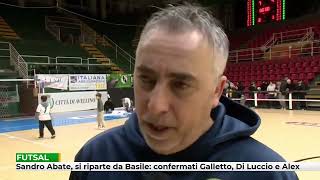 Sandro Abate, si riparte da Basile: confermati Galletto, Di Luccio e Alex