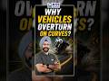 🚗 Why Vehicles Overturn on Curves? Explained Simply #engineering #civilengineering #vehicles #kgs