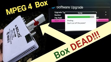 MPEG 4 set top box Software upgrading se pahle jaan lo iss ki problem kya kya asakti hai#mpeg4