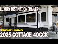 ULTIMATE Couples Destination Trailer 2025 Cottage 40CCK by Forestriver at Couchs RV Nation