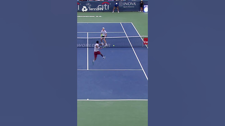Genius Monfils Fake Shot 🧠