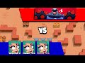 Brawl Stars Triple Lola Brawler in Boss Fight !!! Brawl Stars boss fight