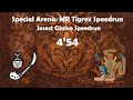 Mhwib special arena tigrex speedrun 454  insect glaive speedrun