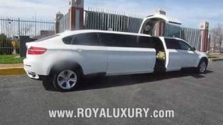 BMW X6 Jet Door limo limousine - color changing inside (2023 update)