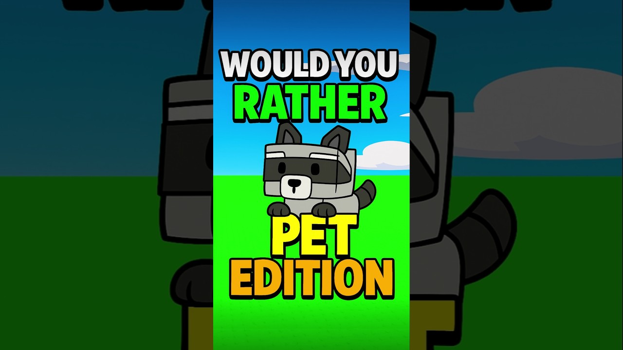 Only 0.05% Pick This Pet! Will You? 