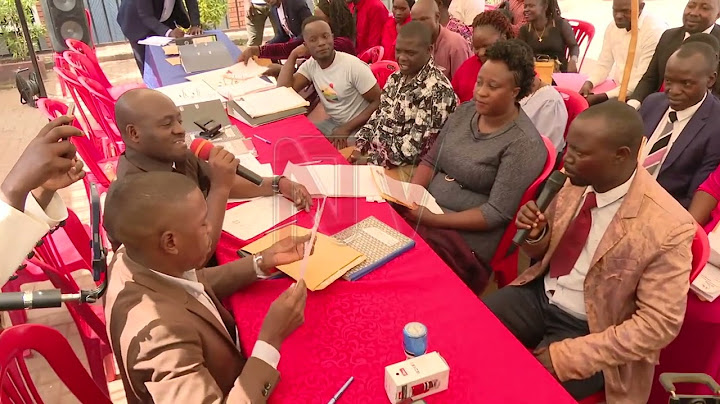 Bannakibiina ba NUP abamu tebabadde na biwandiiko bikakasiddwa okusunsulwa