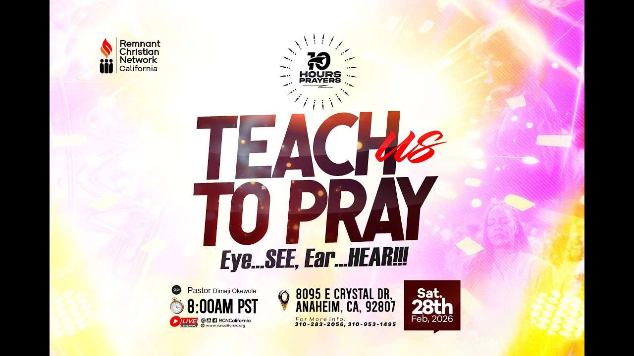 FEBRUARY 10 HOURS PRAYERS || EYE SEE....EAR HEAR || 2/28/26