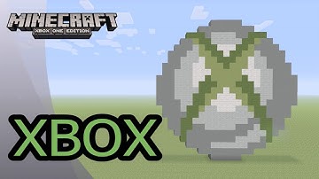 Minecraft: Pixel Art Tutorial and Showcase: XBOX Logo