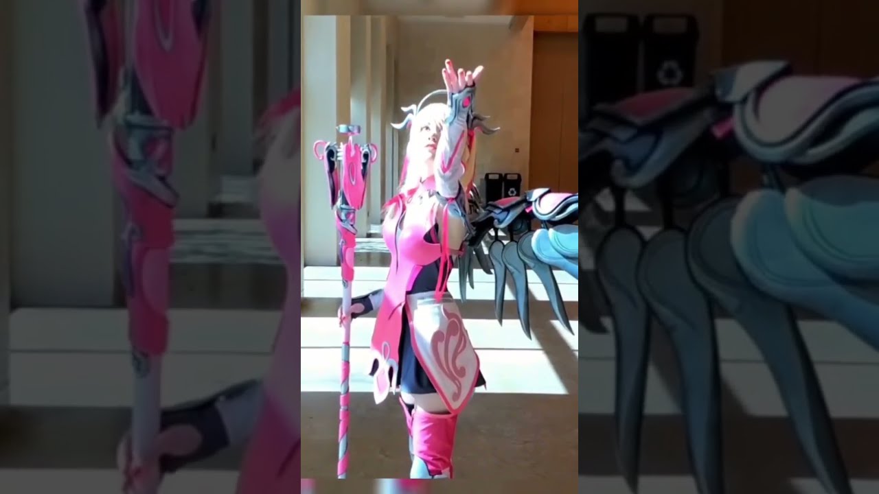 Are you ready for Overwatch 2? Check out my Mercy cosplays I have made! #cosplay #gaming #overwatch