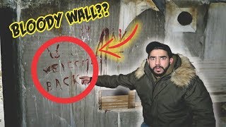 (GHOST CHOKED MOE SARGI?!) BLOODY WALLS SPELLING TOM IN HAUNTED HOUSE