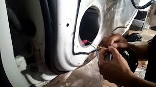 unboxing subwoofer pintu mobil 5.25 inch karet tebal 4 ohm