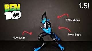 Custom Xlr8 Figure 1.5 - Ben 10 Marvel Legends Style