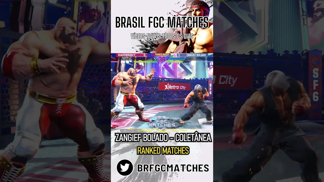 SF6 👊 Zangief Bolado (Zangief) Ranked Matches - Coletânea 👊 Street  Fighter 6 - Ranked 