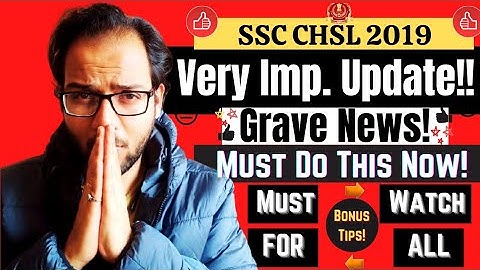 SSC CHSL 2019 | What