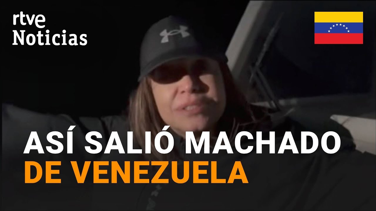 VENEZUELA | DINAMITA DORADA, el OPERATIVO DE EVACUACIÓN de CORINA MACHADO |RTVE Noticias
