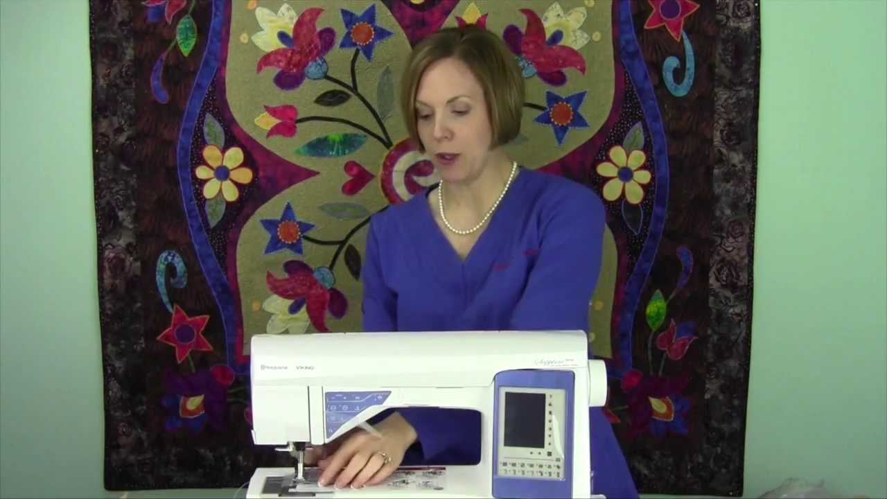 Husqvarna Viking Sapphire 960 01 Unboxing YouTube