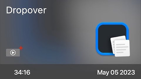 Dropover - Preview