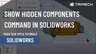 Famous Show Hidden Components in SOLIDWORKS Wealth