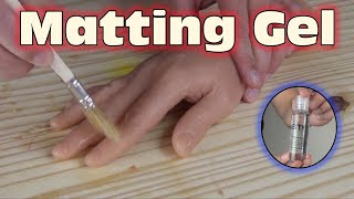 Matting Gel For Removing Gloss Or Shine From Fresh Silicone