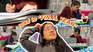 5 days, 5 exams | Road🛣️ to final year!😩 eye infection, danced a day before exam?😱 *HECTIC*