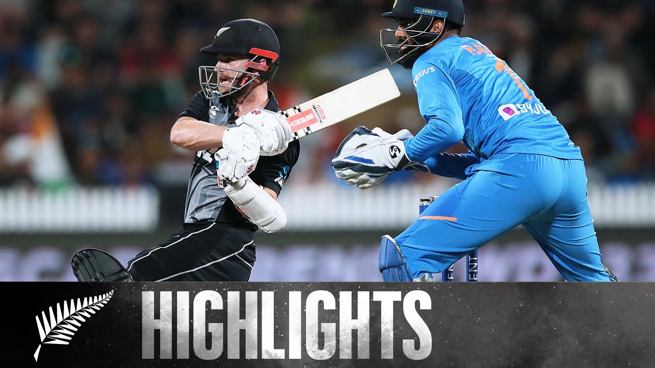 Williamson 95 off 48, Sharma Heroics FULL HIGHLIGHTS BLACKCAPS v India - 3rd T20, 2020