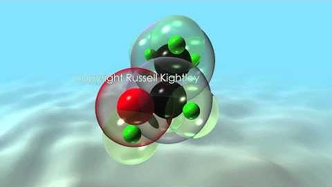 ETHANOL alcohol molecule animation FHD Russell Kightleywatermarked