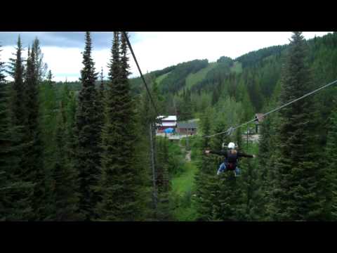 Whitefish Mountain Resort Zip Line - The Floater