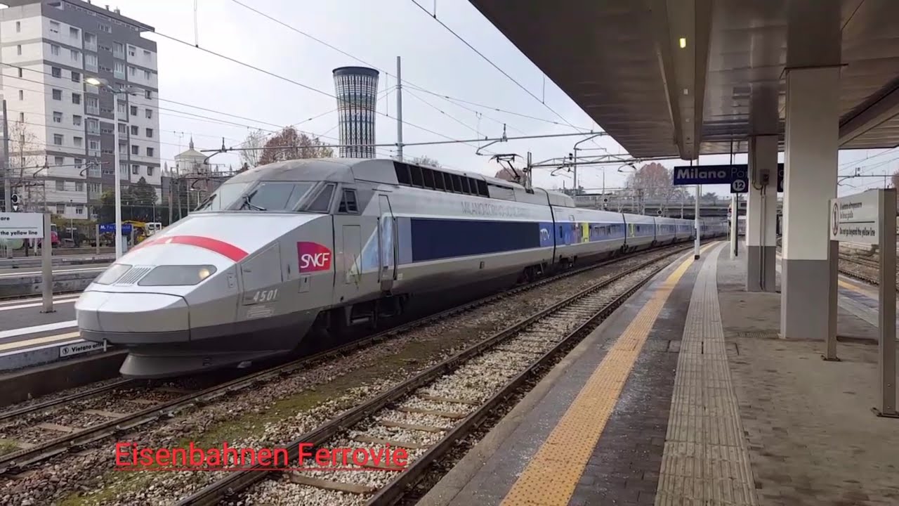 TGV SNCF da Parigi, FRECCIAROSSA 1000 FS Etr 400 per Torino e regionale con e464, Milano TGV SNCF da Parigi, FRECCIAROSSA 1000 FS Etr 400 per Torino e regionale con e464, Milano