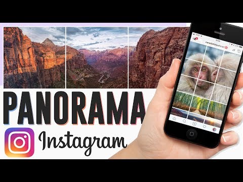 Como Postar PANORAMAS no Instagram! (dica de app)