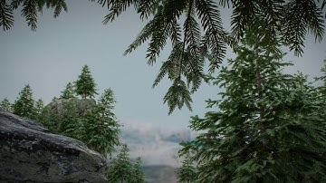 Pine Trees Preview (Arnold Maya) #shorts