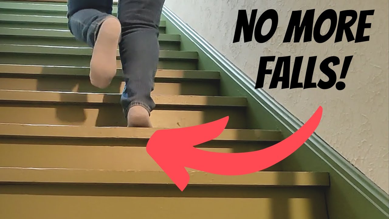 How I Fixed My Slippery Wooden Stairs Quick Cheap YouTube How I Fixed My Slippery Wooden Stairs Quick Cheap YouTube