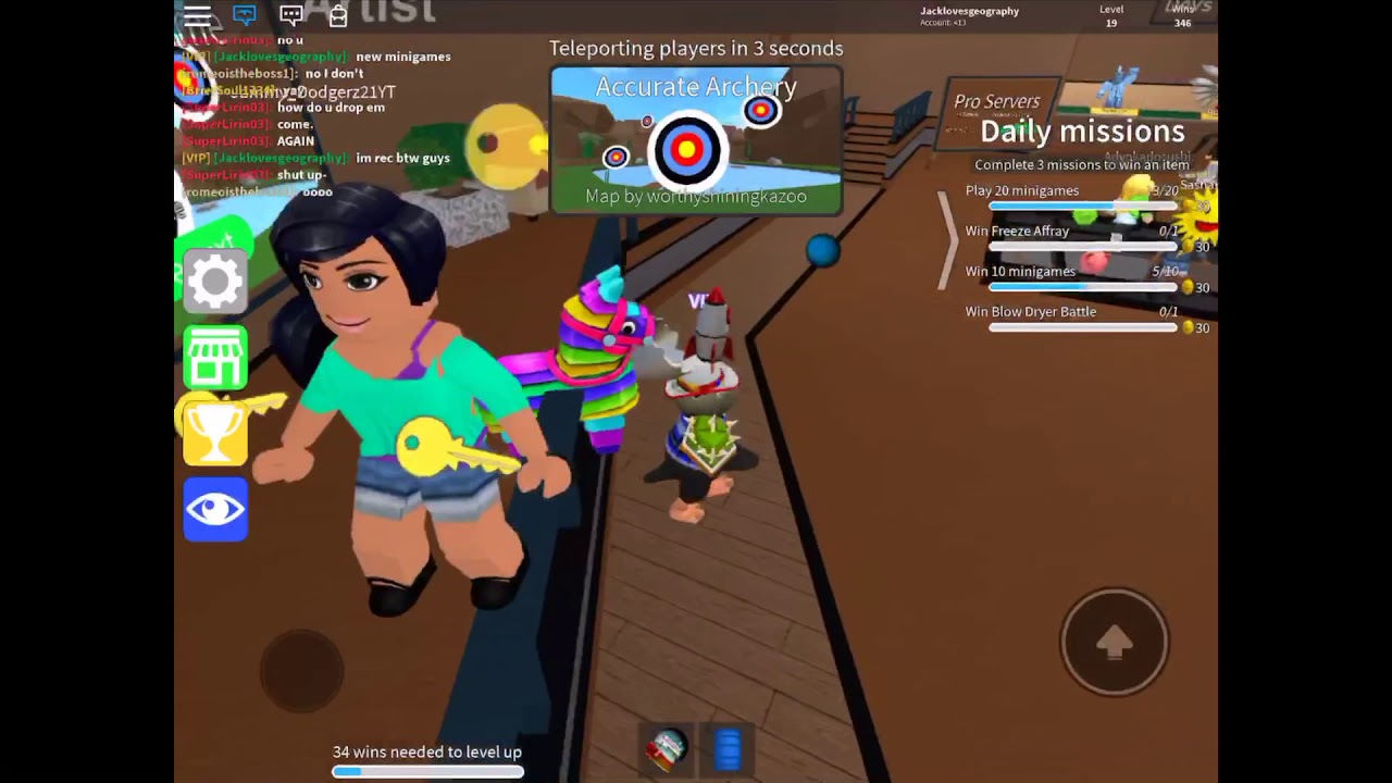 Roblox Epic Minigames New Update Block Hunt Accurate Archery - destroying in roblox epic minigames