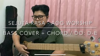 SEJUTA RASA - AOG WORSHIP / BASS COVER + CHORD / FENDER JAZZBASS AM DELUXE #edbplaysbass