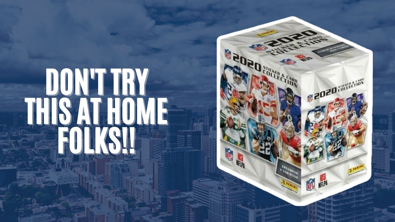 Joe Burrow Rookie Hunt! - NFL 2020 Sticker Box Opening