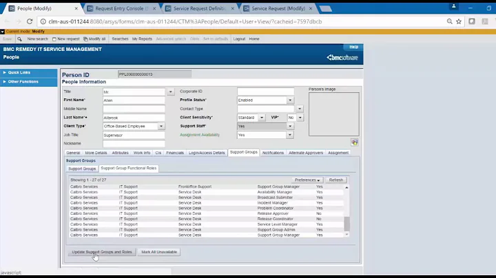BMC Service Request Management 9.1: Troubleshooting event errors