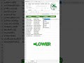 Excel UPPER LOWER PROPER Formula Hack 🔥 | Clean Text Instantly