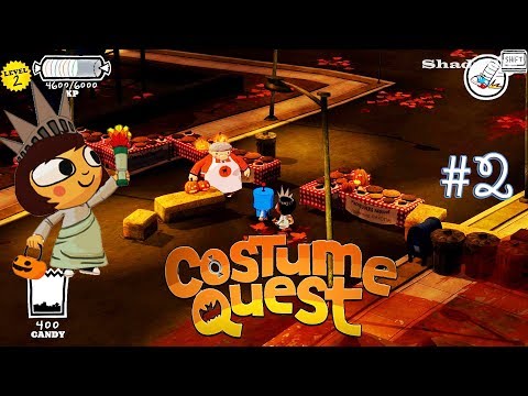 Видео: Вечеринка патриотов и буфетчица ☀ Costume Quest Прохождение игры #2