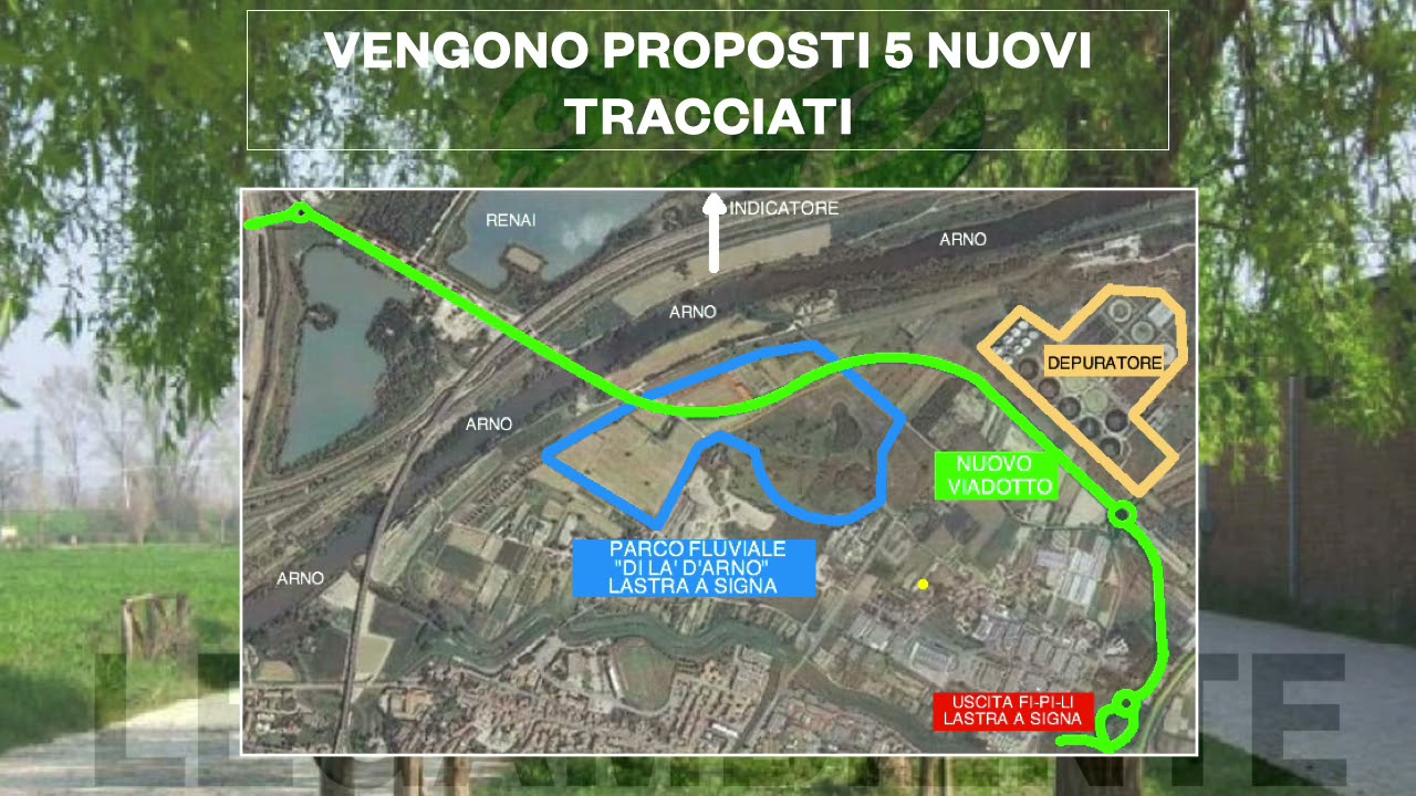 Il progetto del Nuovo Ponte sull'Arno Lastra a Signa Il Video
