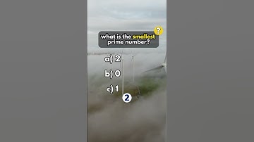 How to good Your General knowledge || What is the smallest prime number