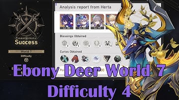 Ebon Deer SU 7 Final Boss! Max Difficulty - Honkai Star Rail