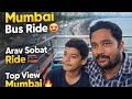 Double Decker Bus Mumbai Ride 😍 | Arav Sobat First Time Experience 🚌