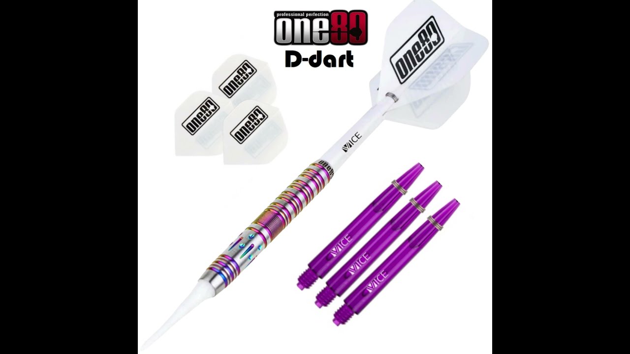 D DART STORE) ONE80 SOFT TIP DART - 21G REIGN RYO NAKAI