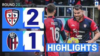 CAGLIARI-BOLOGNA 2-1 | HIGHLIGHTS | Huge comeback win for the Sardi! | Serie A 2023\/24