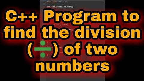 C++ program to find the division of two numbers ||#shorts#code#coding#coder#reels @codingconcept6643