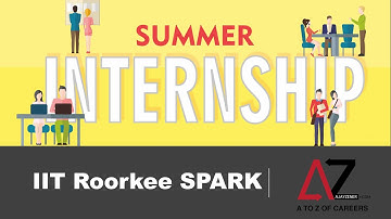 SPARK Summer Internships at IIT Roorkee 2020